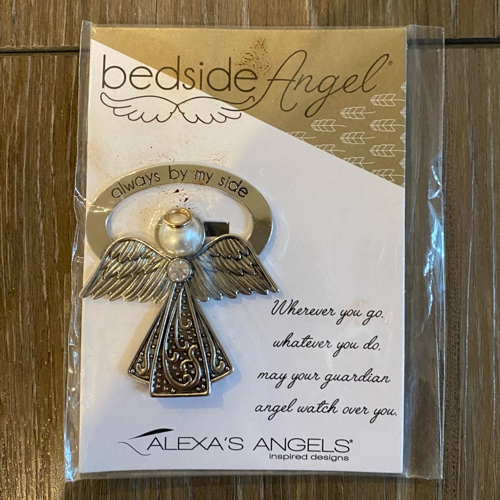 🌞3 for $15 Alexa's Angels Always By My side/ Metal Bedside Angel/ New Wearable